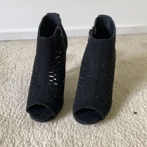 Madden Girl Rockella Black Ankle Bootie